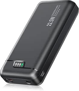 Portable Charger 20000mah Power Bank - 22.5W USB C in &amp