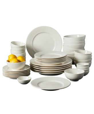 Inspiration by Denmark Amelia 42 Pc. Dinnerware Set, Service for 6, Exclusively at Macy’s - Macy's