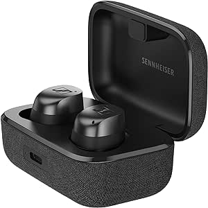 Sennheiser Momentum True Wireless 4 Smart Earbuds with Bluetooth 5.4, Crystal-Clear Sound, Comfortable Design, 30-Hour Battery Life