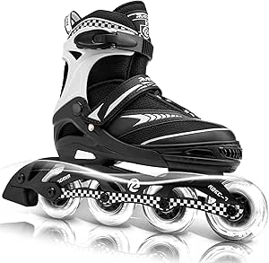 43% OFF Ruthfot Adjustable Inline Skates for Boys