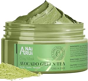 ANAI RUI Green Tea Face Mask with Avocado