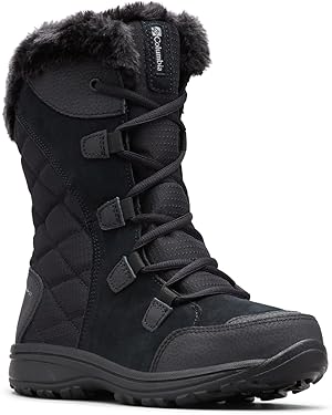 Columbia womens Ice Maiden II 中长女式雪靴 5 wide