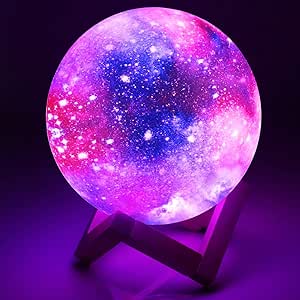 50% off Moon Lamp Kids Night Light Galaxy Lamp 