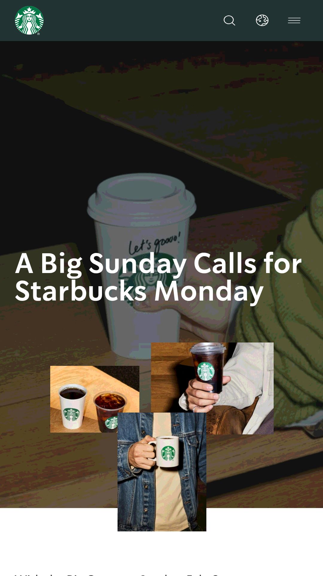 That’s why on Monday, Feb. 10, your post-game day coffee is on us. Starbucks Rewards® members in the U.S. can stop in for a free tall (12 fl. oz.) hot or iced brewed coffee any time on Starbucks Monda
