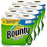 Bounty Select-A-Size Paper Towels, 8 Double Plus Rolls = 20 Regular Rolls, White : Amazon.ca: Health &amp; Personal Care