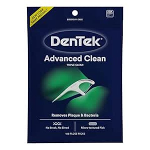 Triple Clean Advanced Clean Floss Picks, 150 Count