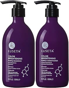 50% OFF Color Brightening Purple Shampoo and Conditioner Set