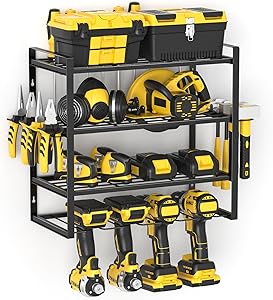 57% OFF Power Tool Organizer Wall Mounted 4 Layer 