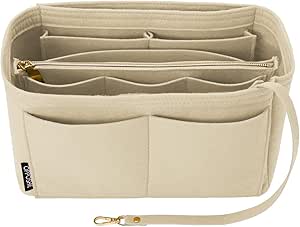 Amazon.com: OPPOSHE Purse Organizer Insert for Handbags, Softened Felt Bag Insert Organizer for Tote