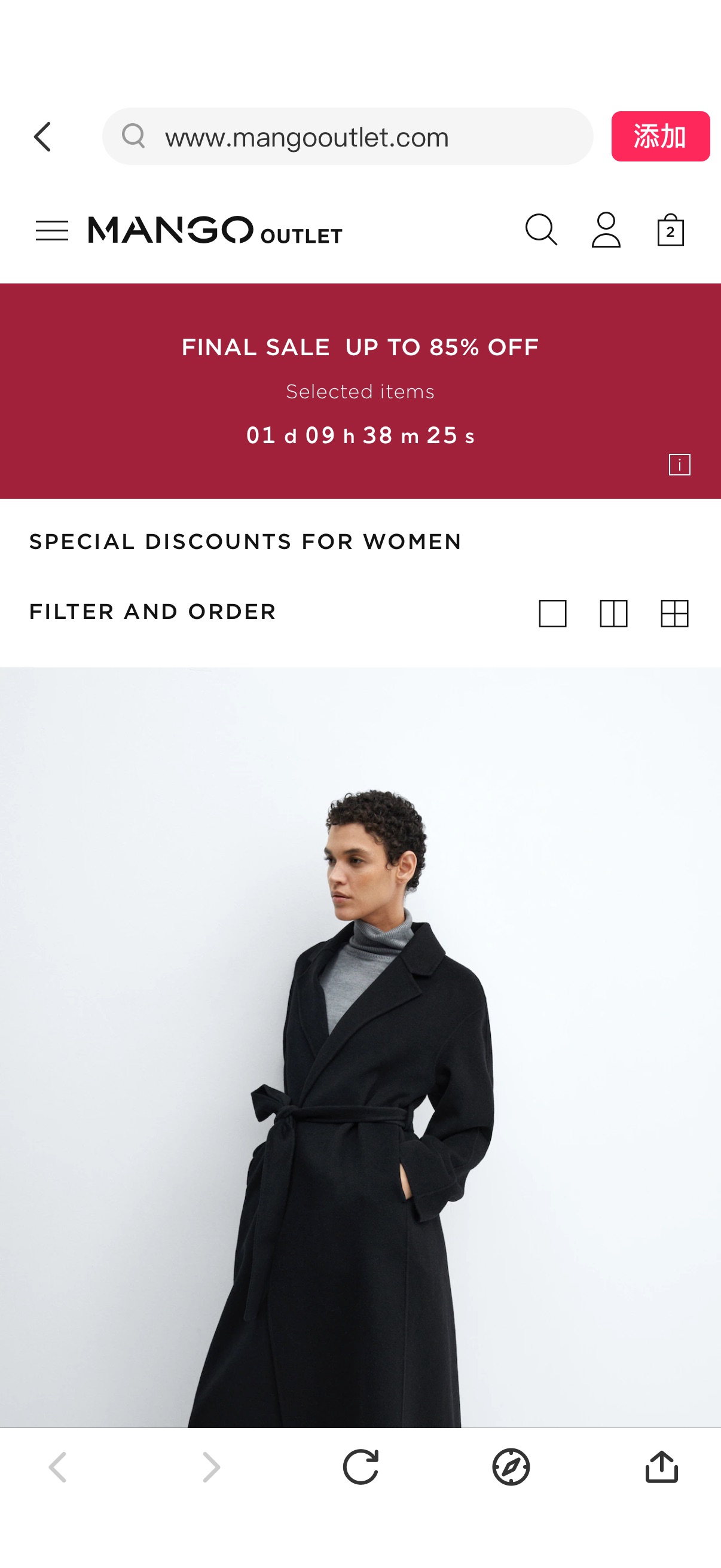 Special discounts for women 2025 | MANGO OUTLET USA
