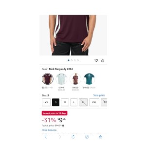 $9.66 Amazon.com: adidas Men s Mexico Jersey, Dark Burgundy 2024 : Sports & Outdoors