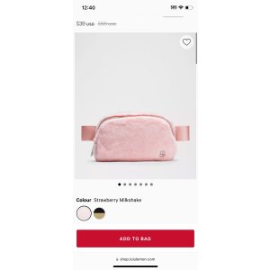 $39 Everywhere Belt Bag
Plush Fleece