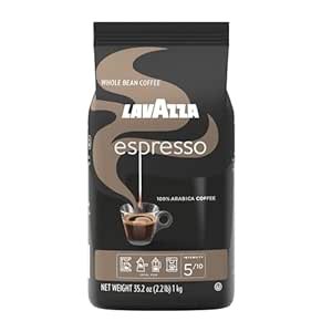 Espresso Whole Bean Coffee, Medium Roast, 100% Arabica, 2.2 lb Bag (Pack of 1)