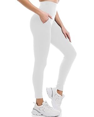 Ipletix Women's High-Waisted Yoga Leggings with Pockets