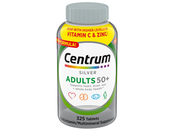 Centrum Silver Multivitamin, 325 Tablets