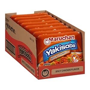 Yakisoba Spicy Chicken Flavor, 4.11 Oz, Pack of 8,