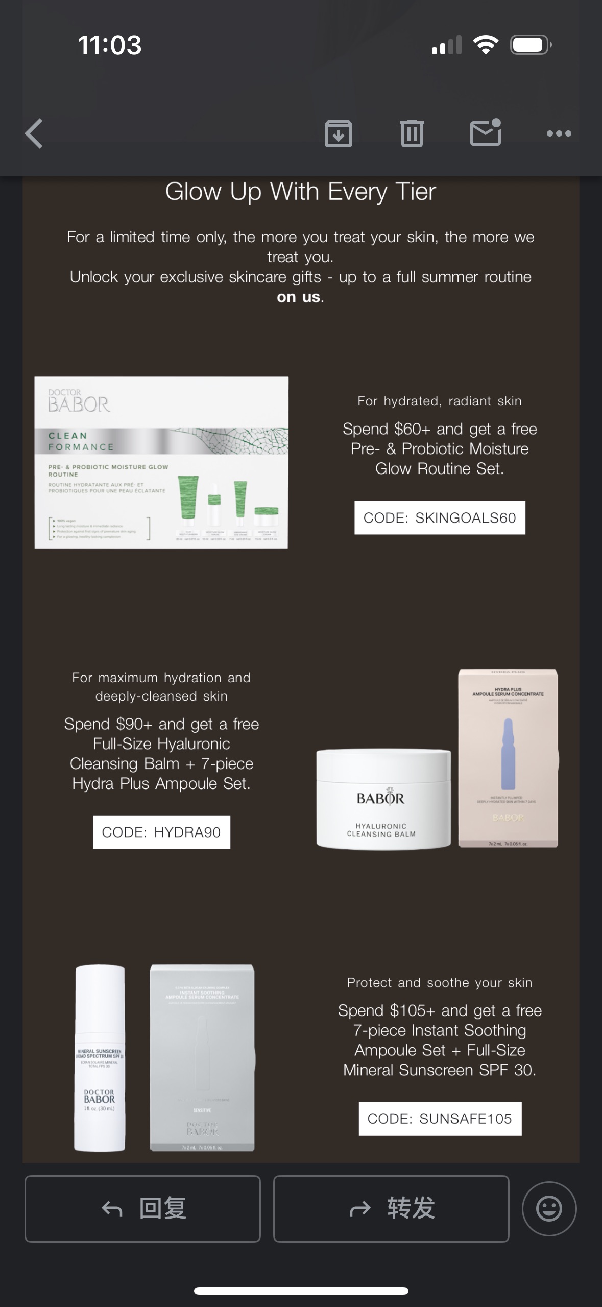 Babor 3 Gifts Inside for You