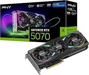 PNY GeForce RTX™ 5070 ARGB Overclocked Triple Fan : Electronics
