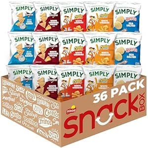Simply Snacks Variety Pack, 0.875 Oz, 36 Count