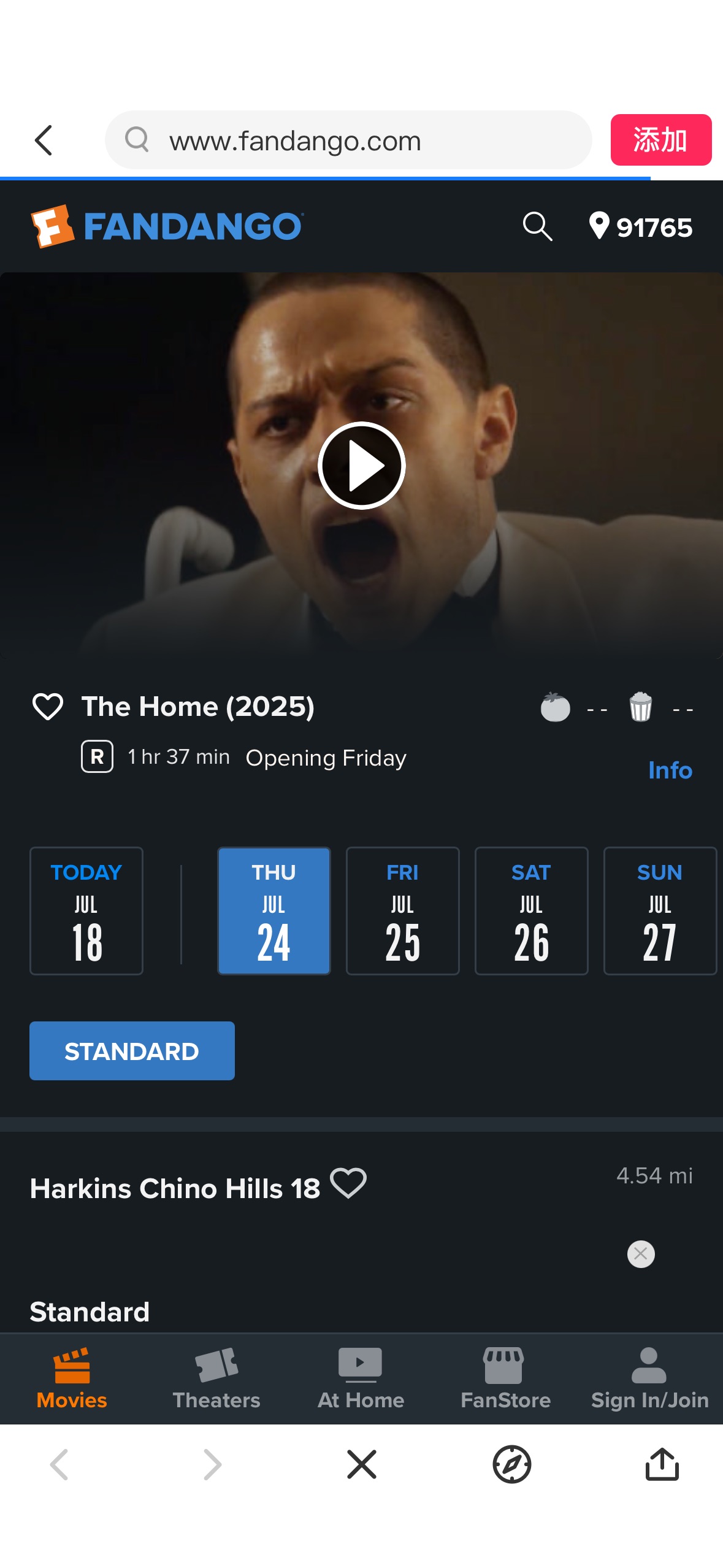 Fandango is offering a FREE Movie Ticket to see The Home when you use the promo code THEHOME at checkout. Up to $15 value. Valid for Opening weekend only, at participating theaters, while supplies las