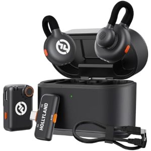 $119 Amazon.com: Hollyland Lark M2S Ultimate Combo  Wireless Lavalier Microphone 