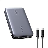 亚马逊.com：CUKTECH 15超强移动电源，20000mAh 140W笔记本电脑充电器，3端口USB C充电器，PD3.1快速充电电池包，带智能显示