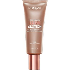 $8.53 Amazon.com: L Oreal Paris Makeup True Match Lumi Glotion, Natural Glow Enhancer, Illuminator Highlighter, Bronzing Drops For a Sun-Kissed Glow, 903 Medium : Beauty & Personal Care