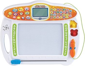 Amazon.com: VTech Write and Learn Creative Center, White : Toys & Games