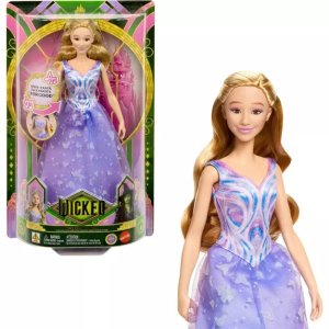 $17.49 Universal Pictures  Wicked: For Good Singing Glinda Doll, Movie-Inspired Outfit, Sings  For Good  : Target