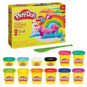 $5.25 Play-Doh Bright Delights Multipack - 12pc, Christmas Stocking Stuffers for Kids  : Target