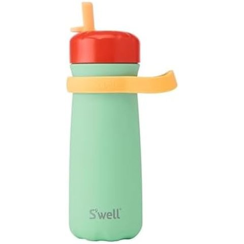 儿童不锈钢吸管保温杯