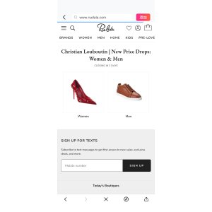 Christian Louboutin 红运开年 | 路铂廷红底鞋 低至折+新人8.5折