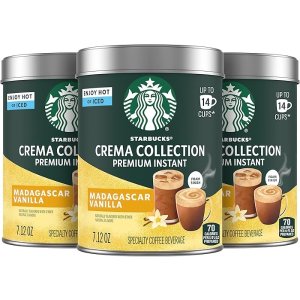 Starbucks 香草风味速溶咖啡 3罐 7.12oz