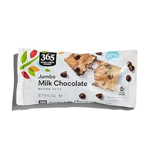 365 by Whole Foods Market, Jumbo Milk Chocolate Baking Chips, 10 oz