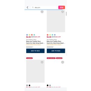 $14.98 孩子们的地方：

活跃7美元及以上+全站50-70%折扣！