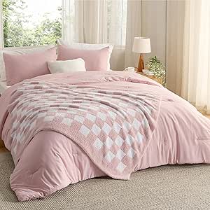 BEDSURE 4 Piece Comforter Set