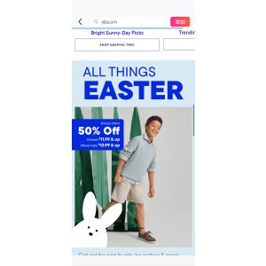 $1.99 Kids, Baby & Toddler Clothes | The Children s Place 孩子们的地方：

总统日促销正在进行中+免费送货！