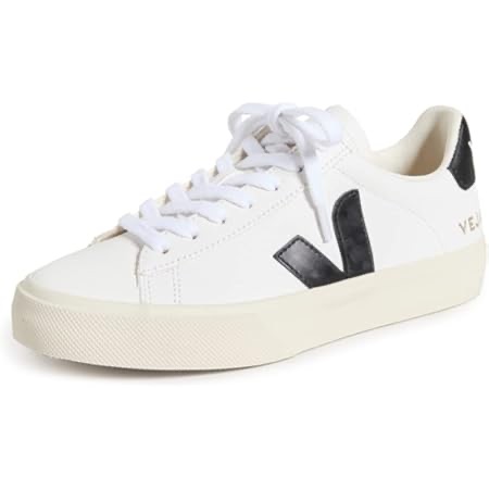 Amazon.com | Veja Women's V-10 Sneakers, White/Nautico, 3.5 Medium US | Fashion Sneakers