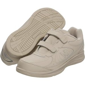 $29.8 New Balance Men s 577 V1 Hook and Loop Shoe, Bone, 15 X-Wide | Walking