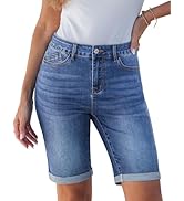 40% off 女士百慕大牛仔短裤