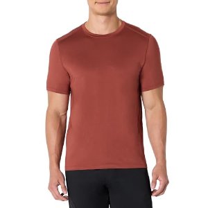 $5.2 Amazon.com: Amazon Essentials Men s Active Quick Dry Moisture Wicking Tech Stretch Lightweight Short-Sleeve T-Shirt, Pack of 2, Heather Graphite/Navy, X-Large : Clothing, Shoes & Jewelry