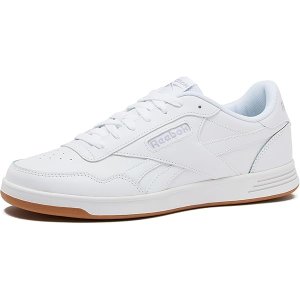 $33.7 Reebok Court Advance Sneakers for Men - Casual Tennis Mens Shoes Size 6 to 15, White or Black, Footwear White/Cold Grey2/Reebok Gum, 5 | Fashion Sneakers