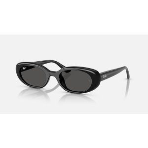 $128 RB4441D BIO-BASED Sunglasses in Black and Dark Grey - RB4441D | Ray-Ban® US