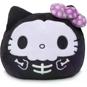 $4.51 TeeTurtle Reversible Sanrio Hello Kitty 4-Inch Halloween Skull Two-Sided Flip Plush Toy with Embroidered Details - Cute Mini Collectible Plush for Kids, Teens, and Adults : Toys & Games