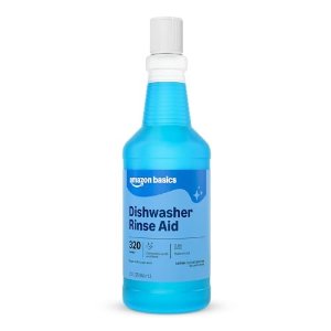 $7.85 Amazon.com: Amazon Basics Dishwasher Rinse Aid Liquid, Prevents Spots, Enhances Drying, Sparkling Finish, 32 Fl Oz, 1-Pack : Everything Else