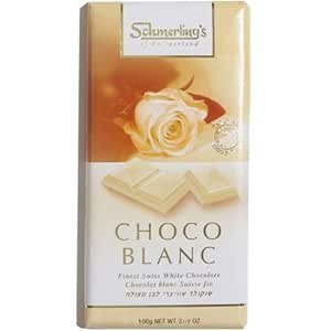 $3.00 Amazon.com : Schmerling's Rosemarie Swiss Milk Chocolate 3.5oz. - Choco Blank : Grocery & Gourmet Food