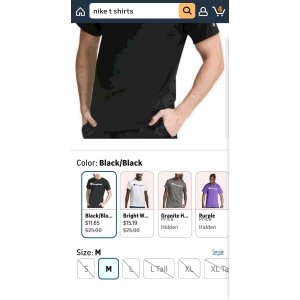 $11.65 Champion Men s Graphic Short Sleeve T-Shirt, Standard Fit, Classic Script Logo, Midweight 100% Cotton, Available in Regular and Big & Tall, Black, Medium | Amazon.com