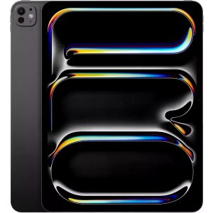 $1343.00 Amazon.com : Apple iPad Pro 13-inch (M5): Ultra Retina XDR Display, 512GB, Landscape 12MP Front Camera/12MP Back Camera, LiDAR Scanner, Wi-Fi 7 with Apple N1, Face ID, All-Day Battery Life — Space Bla
