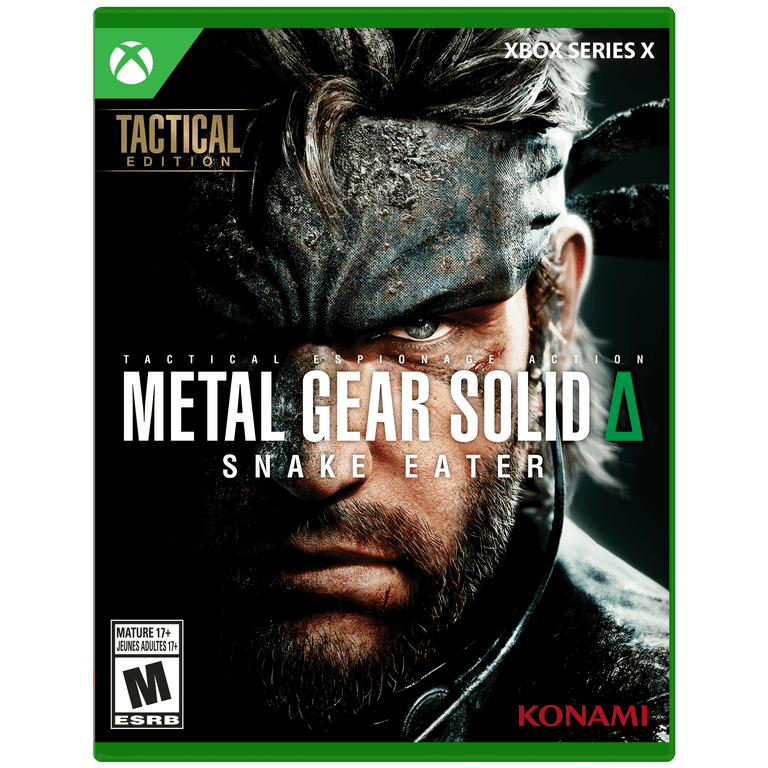 Konami Metal Gear Solid: Snake Eater Tactical Edition, Xbox Series X - Walmart.com