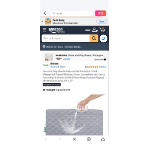 $9.98 Amazon.com : Pack and Play Sheets Mattress Pad Protector Fitted Waterproof Playard Mattress Cover, Compatible with Graco Pack n Play & Dream On Me & Pamo Babe, Playpen/Playard Sheet Quilted, Gray, 39 